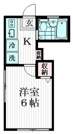 プリムローズの物件間取画像